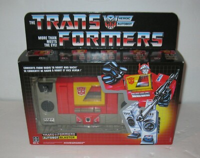 Hasbro Transformers G1 Autobot Blaster Action Figure FREE SHIPPING