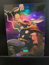 2007 Marvel Masterpieces FOIL Rainbow #86 THOR Mint😍😍💕*