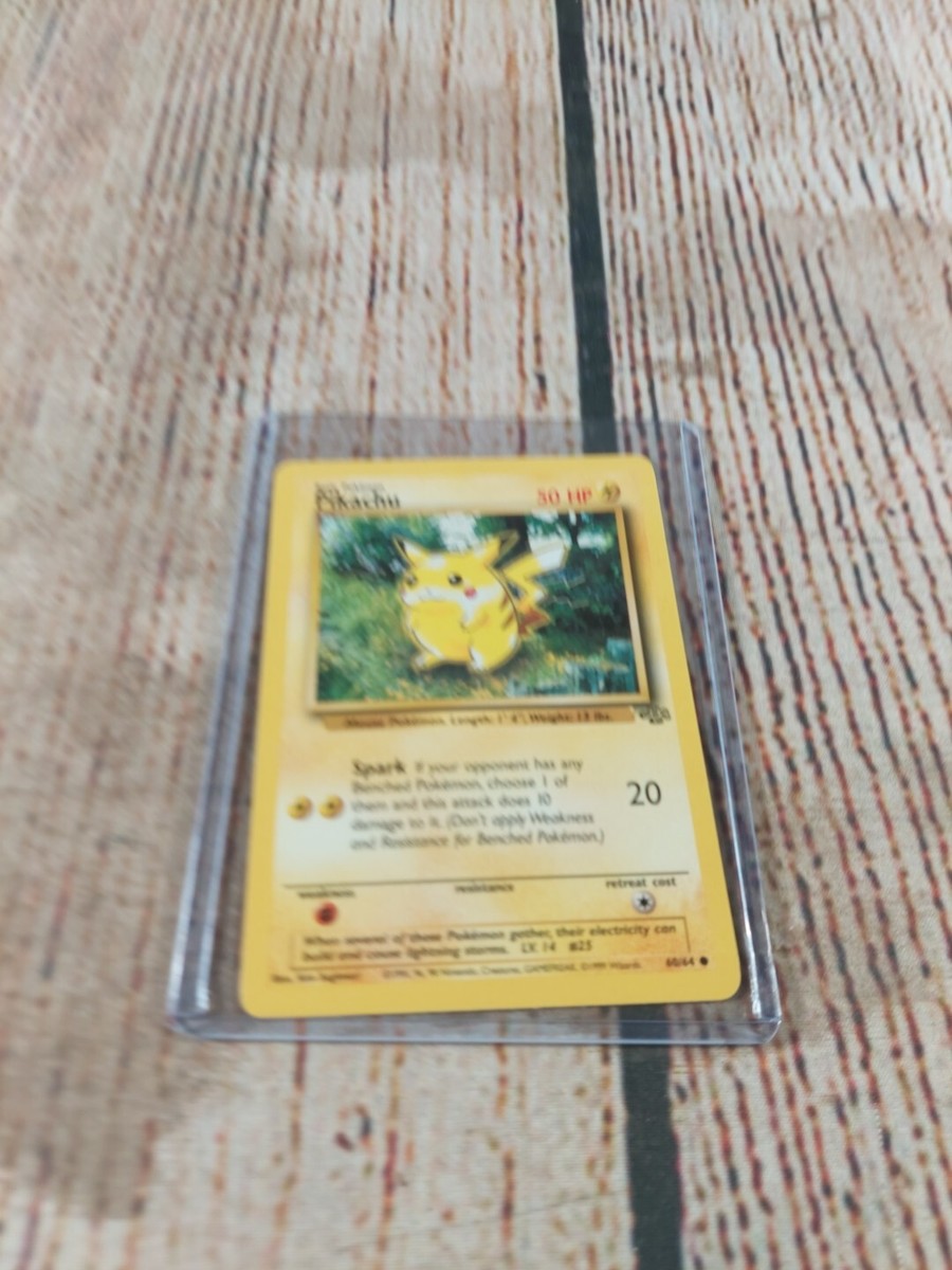 Pokémon card FIRST EDITION Pikachu | eBay