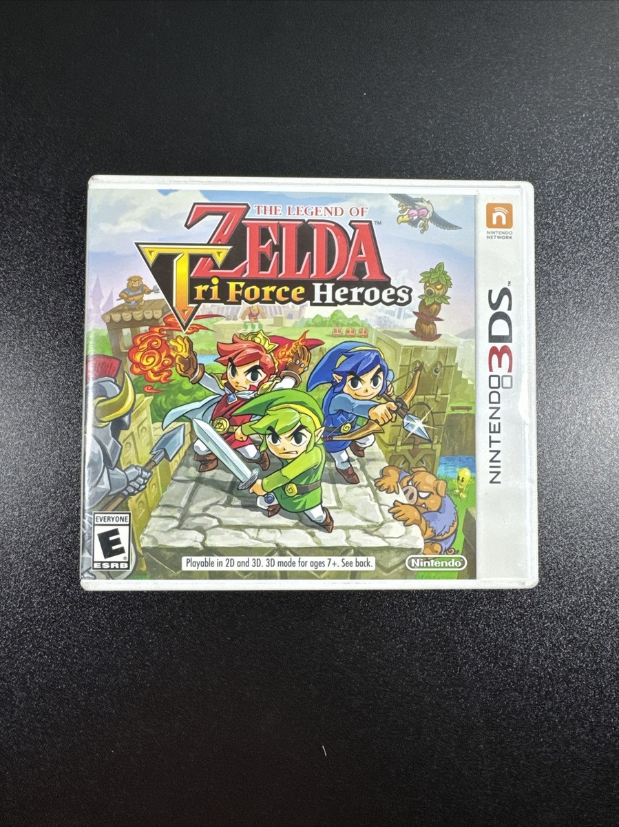 The Legend of Zelda Tri Force Heroes Nintendo 3DS - 45496743345| eBay
