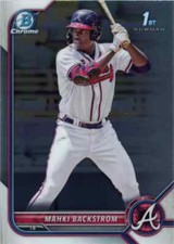 2022 1st Bowman Chrome #BCP-121 Mahki Backstrom