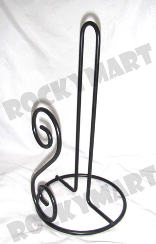 Black Iron PAPER TOWEL HOLDER Kitchen Bathroom Home Cleaning Accessory RM2386