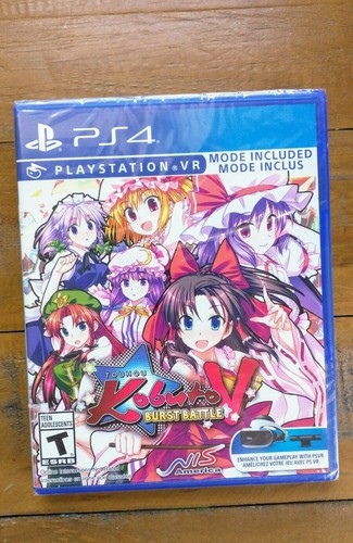 New ✹ TOUHOU KOBUTO V BURST BATTLE ✹ Playstation 4 PS4 / PS VR Game ✹ USA
