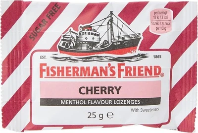 FISHERMAN'S FRIEND Fisherman’s Friend Cherry & Menthol Lozenges – 24 Sachets