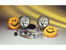 KC HiLiTES Daylighter 6" Halogen Lights Spot Beam Black Complete 2 Light Kit
