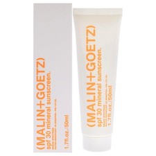 MALIN GOETZ SPF 30 Mineral Sunscreen Face Body Broad Spectrum Sun Protect...