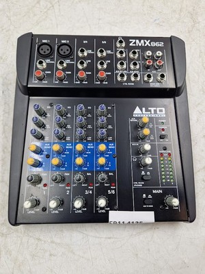 Alto ZMX862 Mischpult - Ungetestet, Gebrauchtsspuren, 220-250V