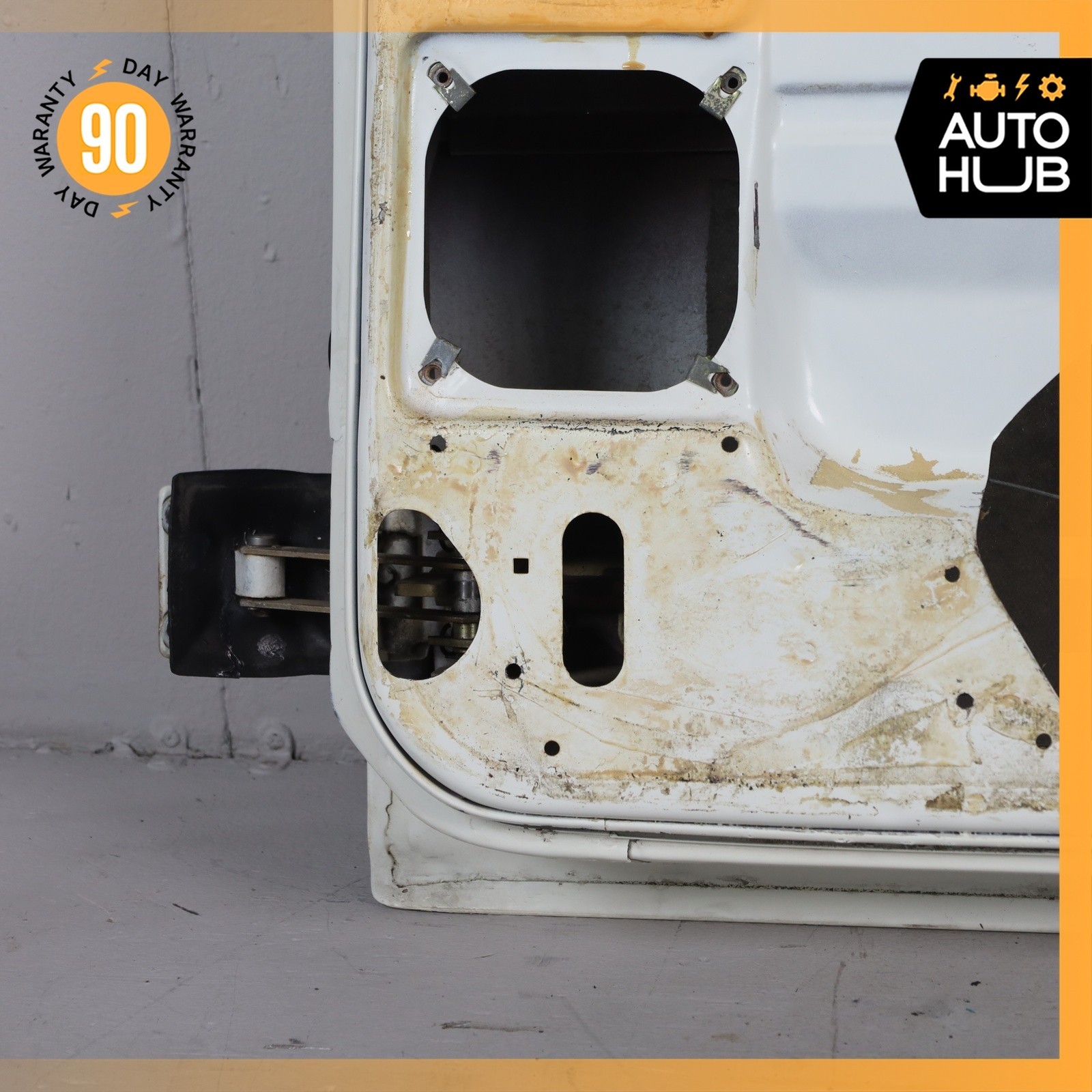 Rolls-Royce Silver Spur 1981-1991 Rear Right Door framework White