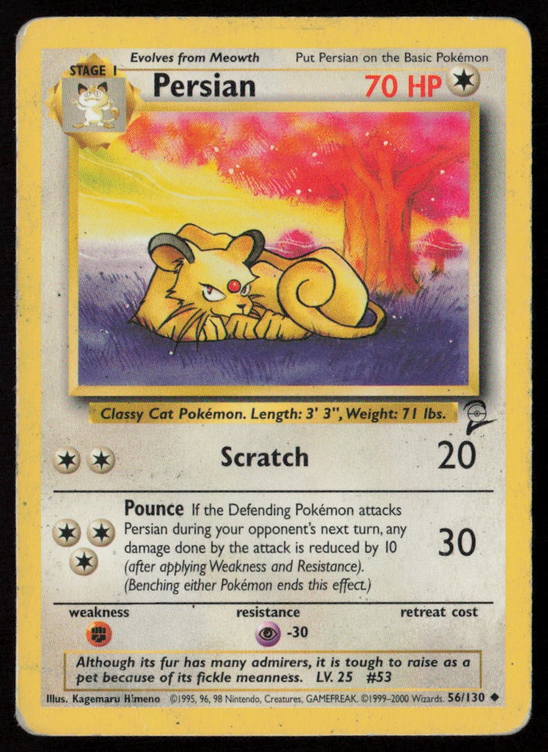 Pokemon Jungle Persian