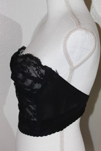 Bustier vintage Young Smoothie 36 B sin tirantes sin espalda EE. UU. - Imagen 5 de 10