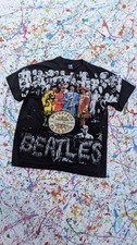 The Beatles all over print tshirt 90s sgt peppers lonely hearts club band