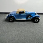 Vintage 1982 Hot Wheels Blue Rolls Royce Phantom II Blackwall Malaysia  MINT