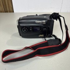 JVC Compact VHS GR-AX400 Black Camcorder w/ Battery UNTESTED
