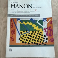 Junior Hanon for the Piano Alfred Masterwork ...