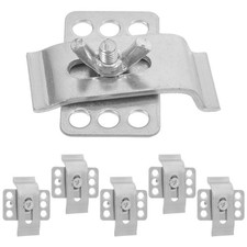  6 Pcs Kitchen Sink Fasteners Wash Basin Clamps Epoxy Mounting Clips