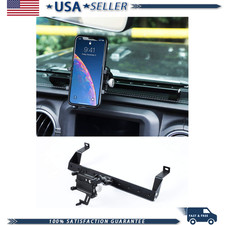 JL JT Metal Phone Holder Dash Mount 2018-2023 Jeep Wrangler JL JLU Gladiator JT