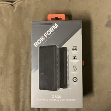 Rokform G-ROK Wireless Portable Bluetooth Golf Speaker Magnetic IPX7 Waterproof