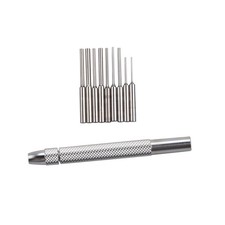0.5mm-1.6mm Bit Assorted Steel Watch Bracelet Remover Band Pin Punch Tool 9 In 1