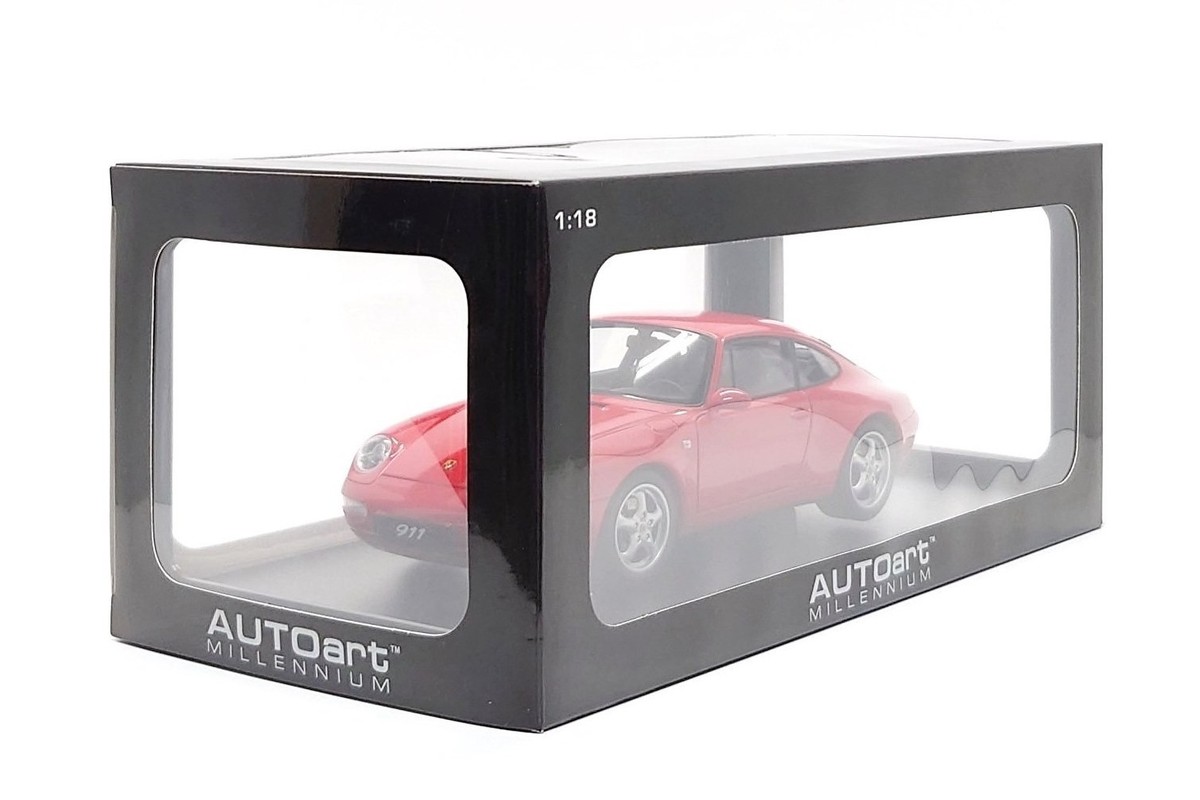 ユング様オートアート ポルシェ911 (993) Carrera 1:18 赤 AUTOart 1:18 Porsche 911 Carrera (993) in Guards Red | eBay