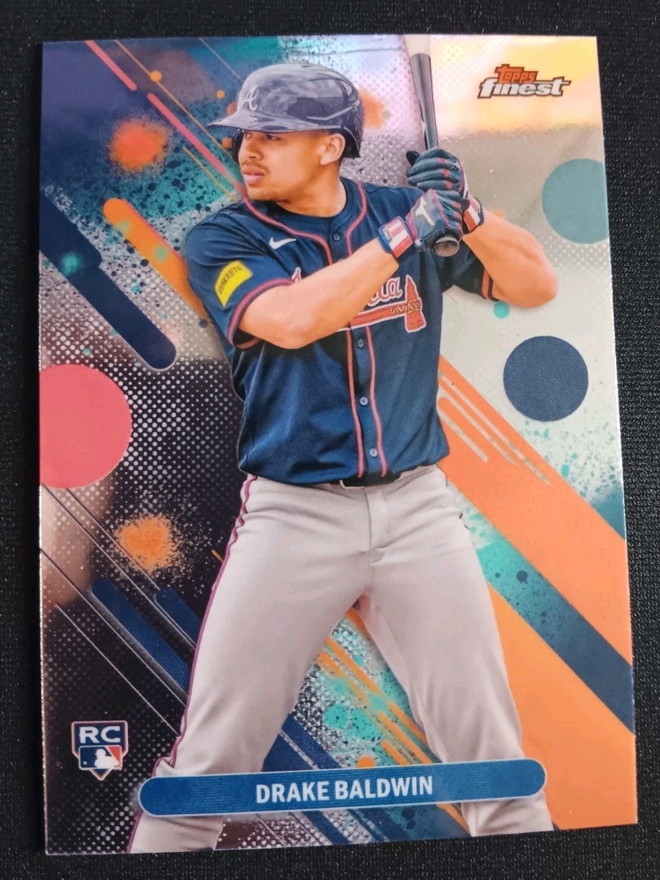 Drake Baldwin Rookie Card #21 Common 2025 Topps Finest Atlanta Braves 