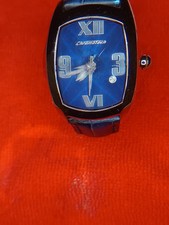 Orologio Chronotech Prisma Uomo Acciaio Quadrante Blu Data 3 ATM