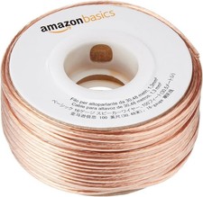 Basics 16-Gauge Speaker Wire Cable 100 feet Bronze