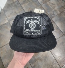 Vintage 80s Jack Daniels Field Tester Old No. 7 1988 Mesh Snapback Cap Hat NWT