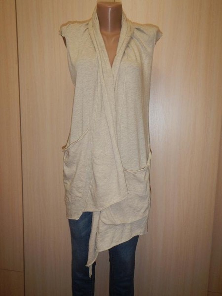 Women AllSaints Sweater Beige Cotton 36 / S / 44