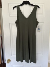 Karen Kane Olive Green Brigitte dress XL NWT