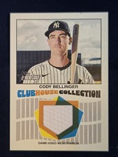 2026 Topps Heritage Clubhouse Collection Relic Cody Bellinger #CCR-CB NY Yankees