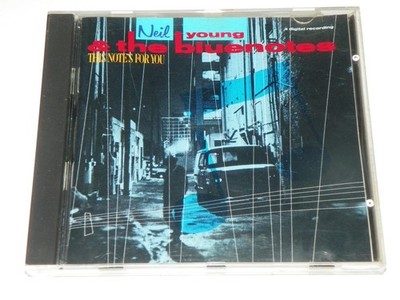 NEIL YOUNG & THE BLUENOTES  THIS NOTES FOR YOU (CD 1988) *CD NOT PLAYED*