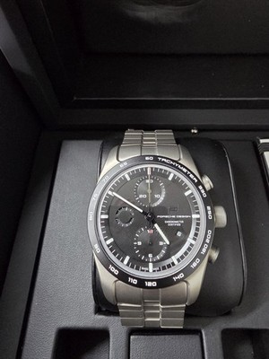 Porsche Design 911 Turbo S Auto Chronograph Tachymeter Date Titanium Bracelet