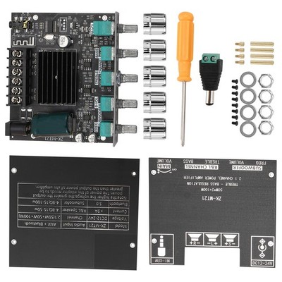 -MT21 Digital  Amplifier Board 50Wx2+100W 2.1 Channel AUX+BT5.0 High Low 8147