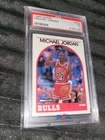 1989 NBA Hoops Michael Jordan #200 PSA 5 Chicago Bulls Basketball Card excellent
