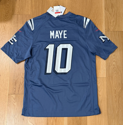 Nike AUTHENTIC Drake Maye Rivalries Jersey Limited FUSE New