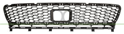 Grille noire avec trous Front Assist pour VW Golf VII GTI 2013-2016 en ABS