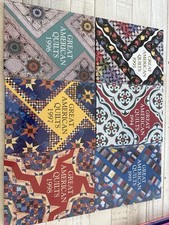 Great American Quilts 1993  1998 Lot of 6 Volumes Quilt Design History HC