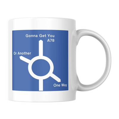 ONE WAY OR ANOTHER I'M GONNA GET YOU - POPART 11oz Becher
