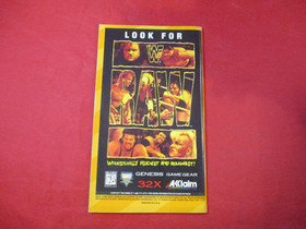 NFL Quarterback Club Sega 32X Instruction Manual Booklet ONLY