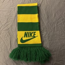 Green Yellow Brazil Soccer Colors NIKE 54 X 7 Thick Scarf