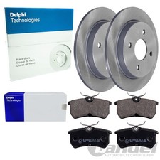 Disques De Frein DELPHI 253Mm Plaquettes Arrière Compatible Avec FORD FIESTA 6 5