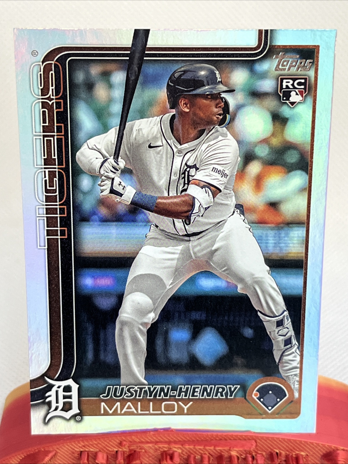 2025 Topps Series 1 Justyn-Henry Malloy Rainbow Foil #269 Detroit Tigers RC
