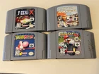 Nintendo 64 Game Lot Untested Mario Kart 64 Yoshi Story F-Zero X Star Wars Racer