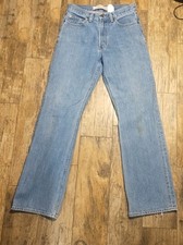 Vintage Gap Boot Fit Jeans Mens 28x30 Blue Denim Boot Cut Made in USA