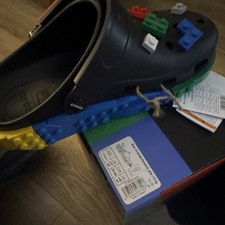Crocs 4lw Masterbrand OLX Clog Black Multicol...