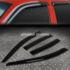 FOR 07-10 ELANTRA HD 4DR SMOKE TINT WINDOW VISOR SHADE/SUN WIND/RAIN DEFLECTOR