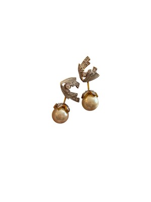 JBK Camrose & Kross Earrings Dangles Swarovski Crystal 3 Pair in One Black White