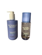 Victoria's Secret Blue Jasmine Water Lily Fragrance Mist  Body Lotion Set