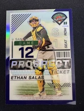 2024 Panini Prospect Edition #195 Ethan Salas Purple #/99