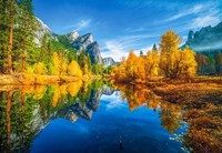Puzzle (1000 T.) The Three Brothers, Yosemite National Park (Castorland) Neu/Ovp